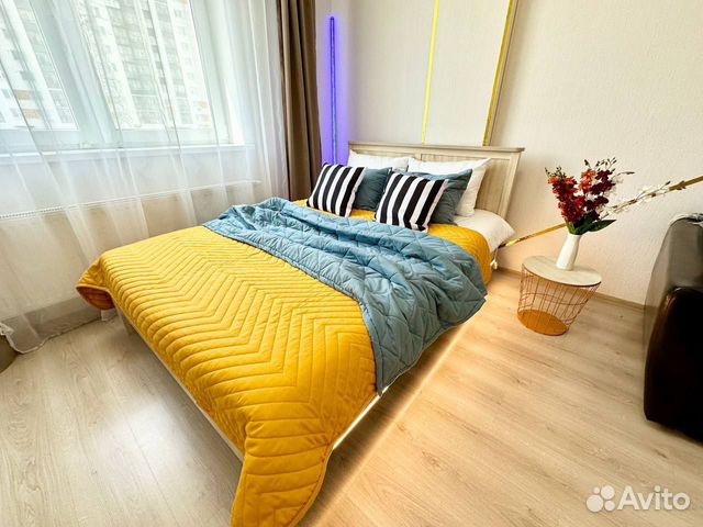

Квартира-студия, 33,4 м², 2 кровати