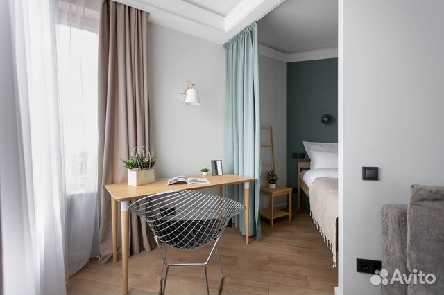 

Квартира-студия, 37 м², 2 кровати
