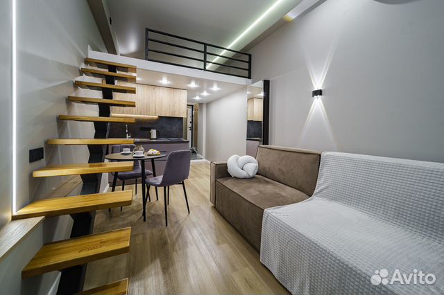 

Квартира-студия, 30 м², 2 кровати