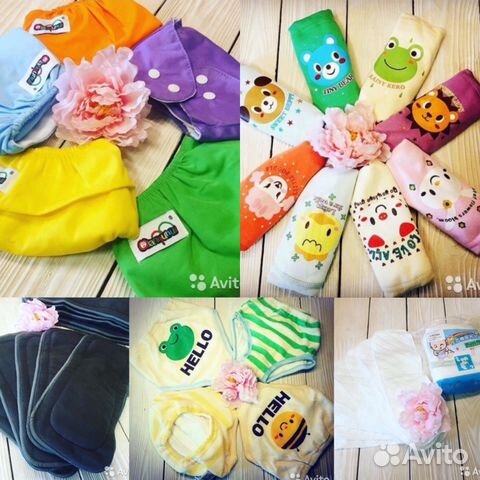 Многоразовые памперсы и трусики для приучения к го Многоразовые памперсы и трусики для приучения к го