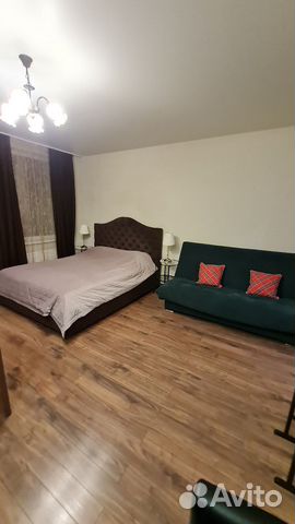 

Квартира-студия, 35 м², 2 кровати
