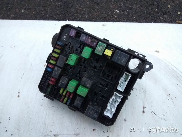 Блок предохранителей на Мицубиси Ланцер 2009 года