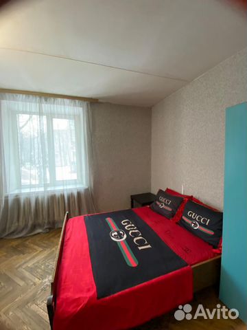 

1-к. квартира, 42 м², 3 кровати
