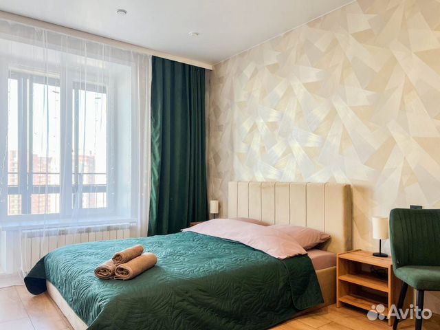 

Квартира-студия, 30 м², 1 кровать