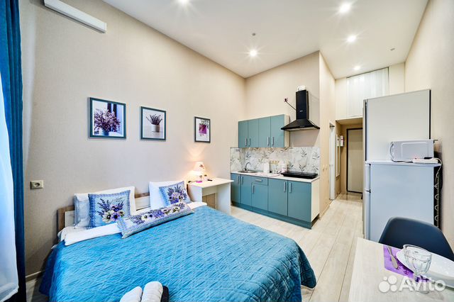 

Квартира-студия, 25 м², 1 кровать