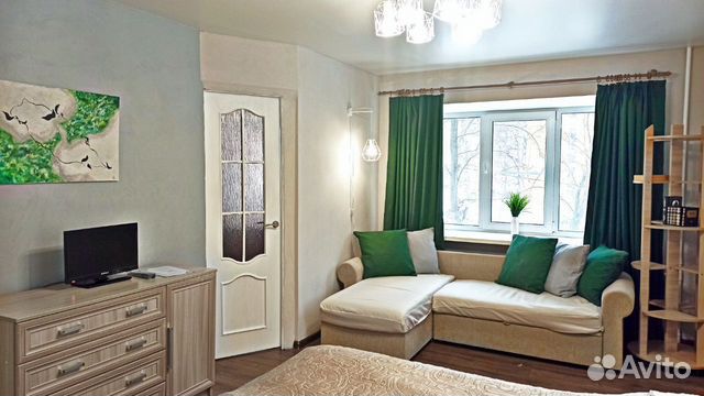 

1-к. квартира, 33 м², 2 кровати