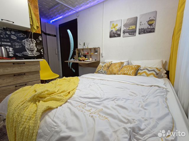 

Квартира-студия, 20 м², 2 кровати