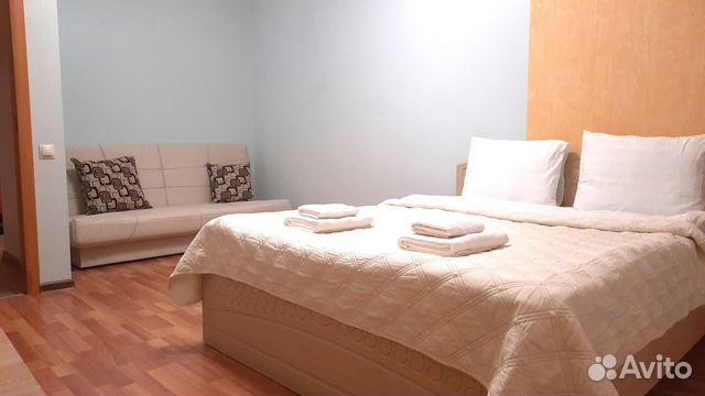 

1-к. квартира, 40 м², 2 кровати