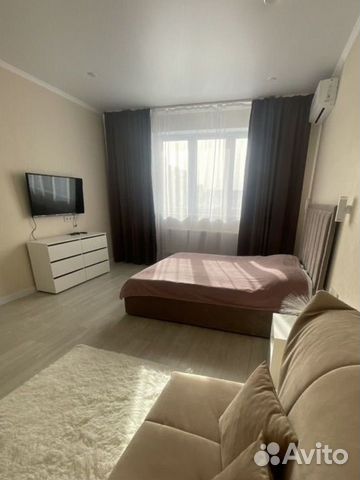 

1-к. квартира, 45 м², 2 кровати