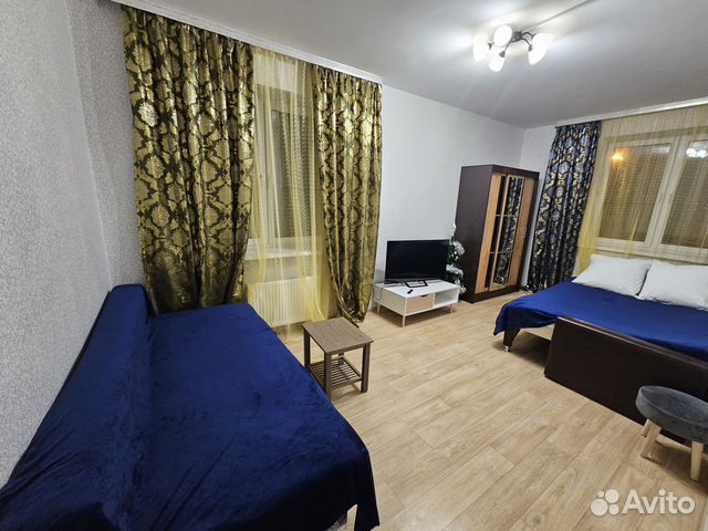 

1-к. квартира, 43 м², 3 кровати