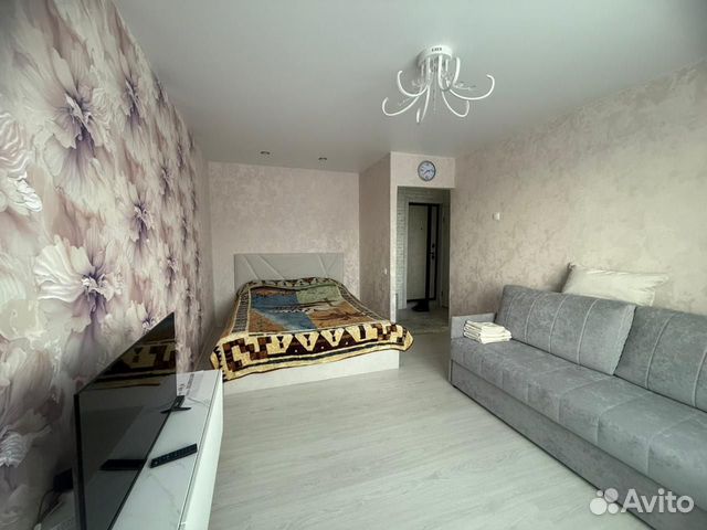 

1-к. квартира, 32 м², 2 кровати