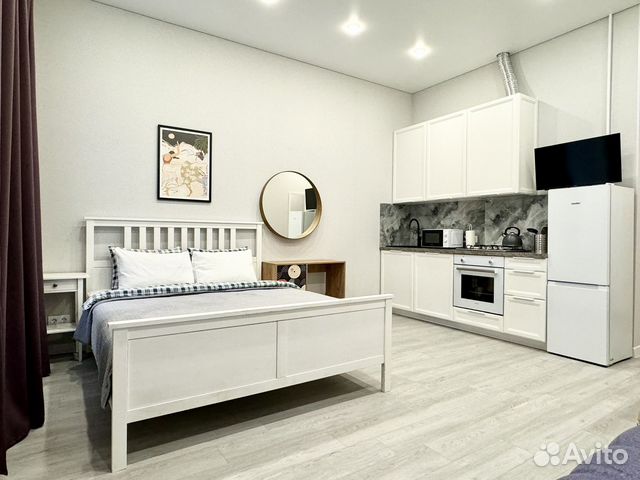 

Квартира-студия, 35 м², 2 кровати