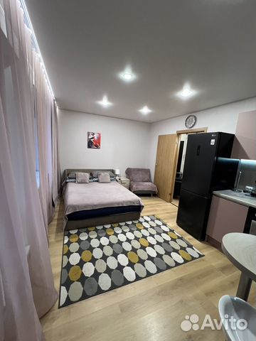 

Квартира-студия, 28 м², 2 кровати