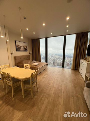 

Квартира-студия, 46 м², 2 кровати