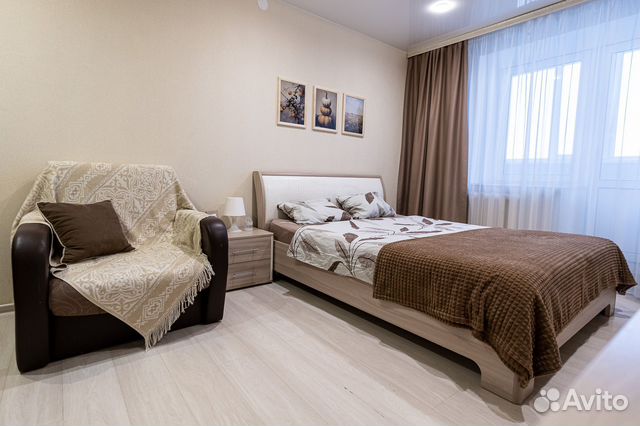 

Квартира-студия, 24 м², 2 кровати