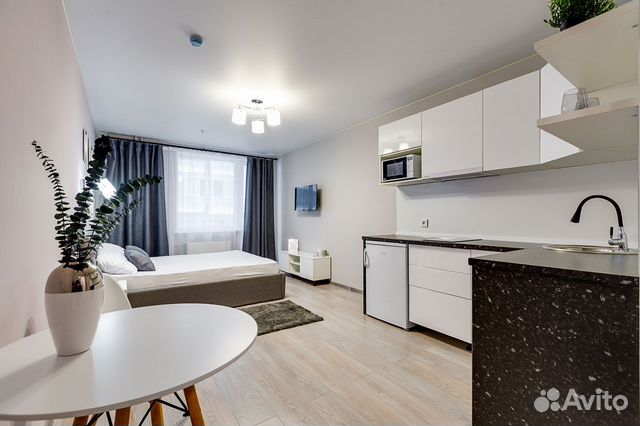 

Квартира-студия, 29,5 м², 1 кровать