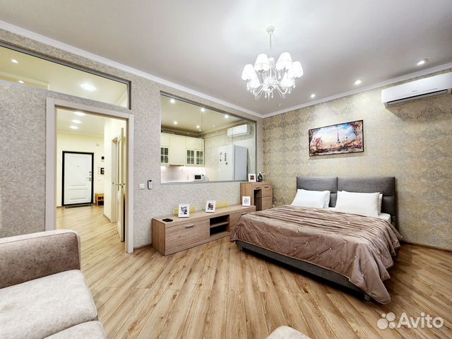 

1-к. квартира, 47,1 м², 2 кровати