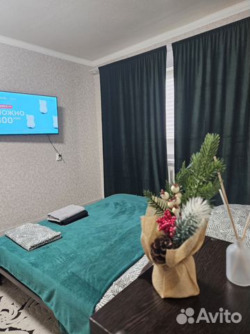 

1-к. квартира, 40 м², 2 кровати