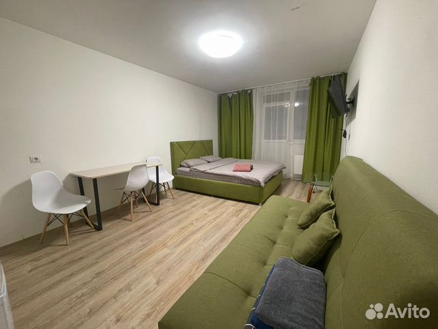 

Квартира-студия, 40 м², 2 кровати