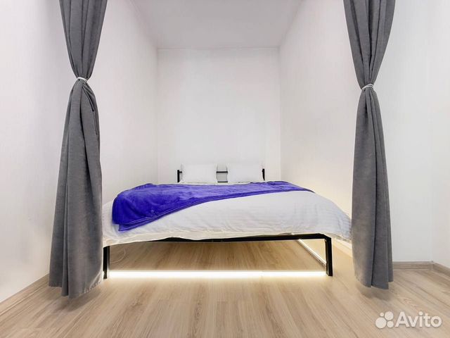 

Квартира-студия, 41 м², 2 кровати