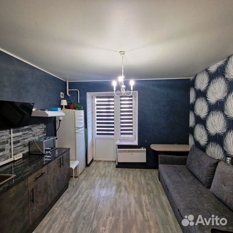 

Квартира-студия, 27 м², 3 кровати