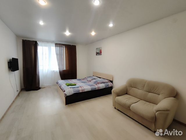 

1-к. квартира, 46 м², 2 кровати