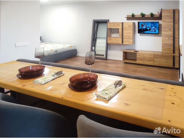 

Квартира-студия, 38 м², 1 кровать