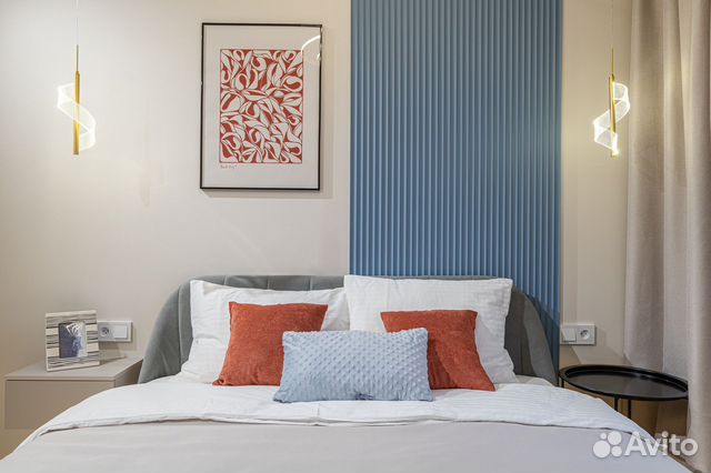 

2-к. квартира, 48 м², 2 кровати