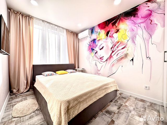 

1-к. квартира, 30 м², 2 кровати