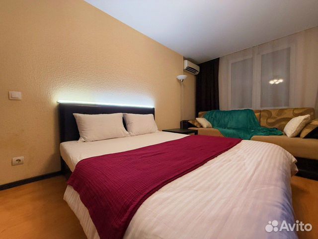 

1-к. квартира, 42 м², 2 кровати