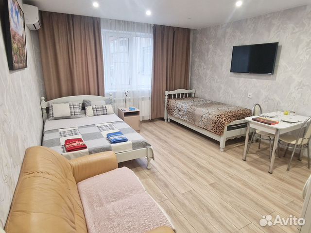

Квартира-студия, 28 м², 3 кровати