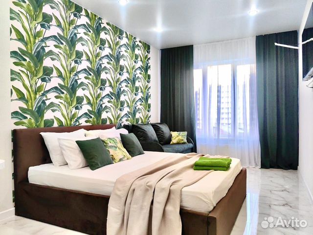 

Квартира-студия, 35 м², 3 кровати