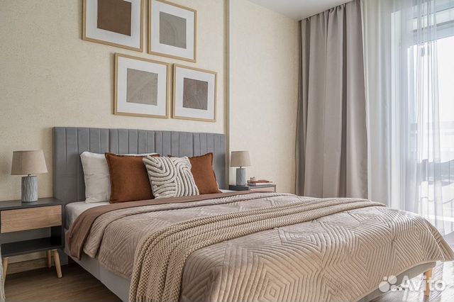 

1-к. квартира, 35 м², 2 кровати