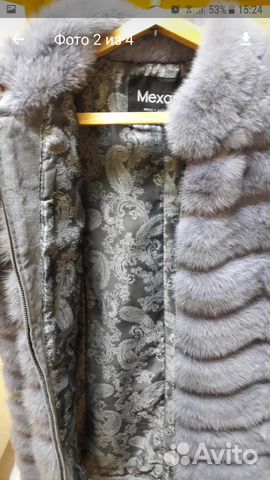 Шуба поперечка норка