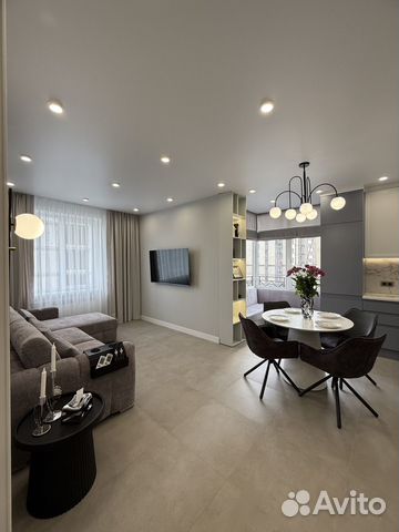 

Квартира-студия, 61 м², 1 кровать