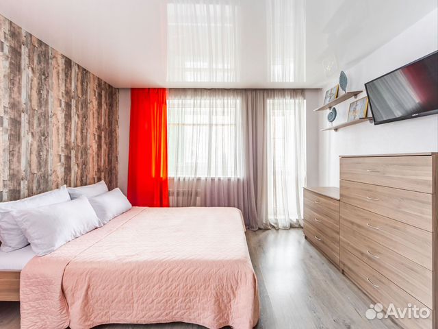 

1-к. квартира, 34 м², 3 кровати