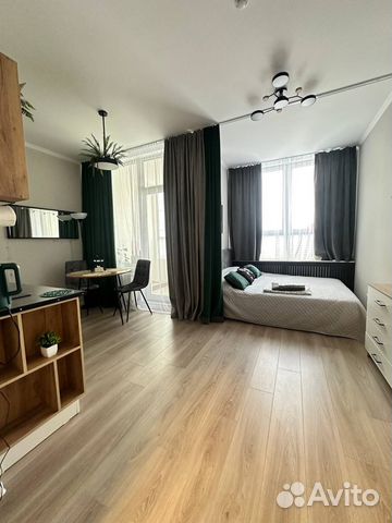 

Квартира-студия, 25 м², 1 кровать