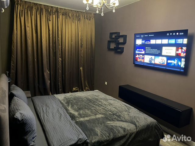 

1-к. квартира, 40 м², 2 кровати