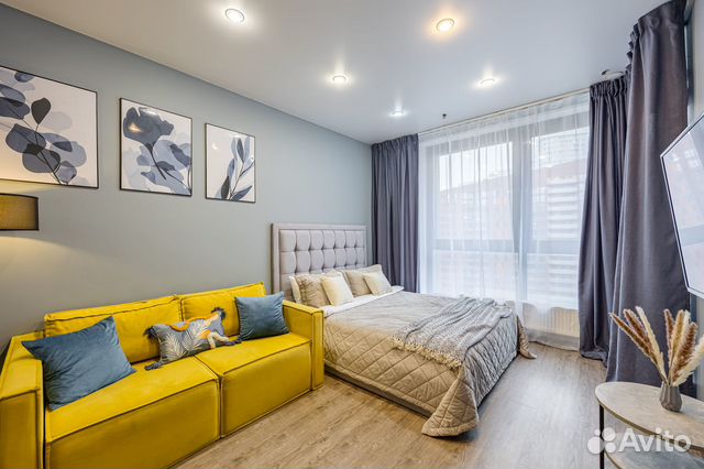 

1-к. квартира, 47 м², 3 кровати