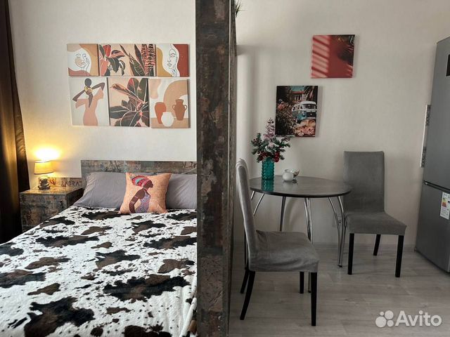 

Квартира-студия, 40 м², 2 кровати