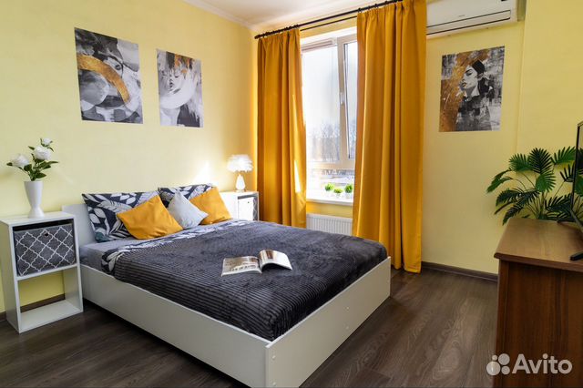 

1-к. квартира, 41 м², 2 кровати