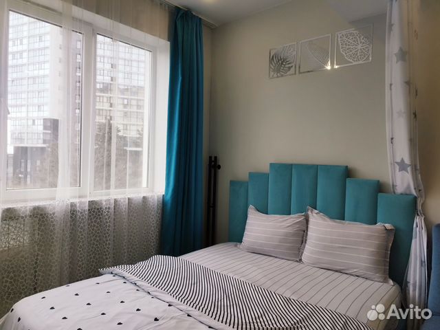 

Квартира-студия, 30 м², 2 кровати