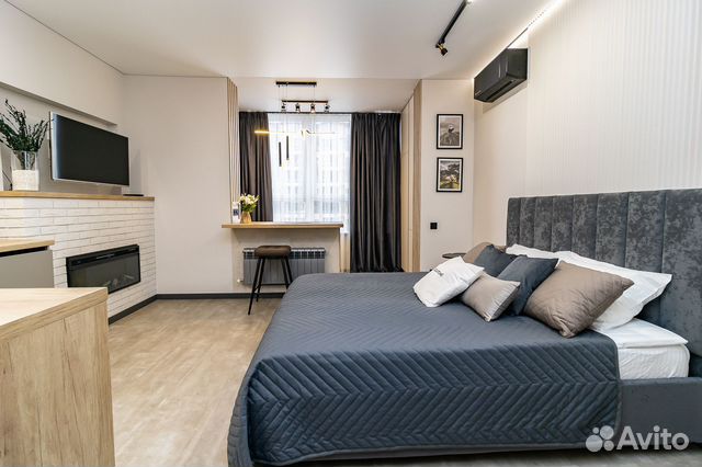 

Квартира-студия, 30 м², 1 кровать