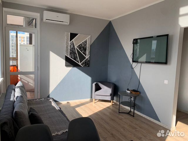 

1-к. квартира, 42,8 м², 2 кровати