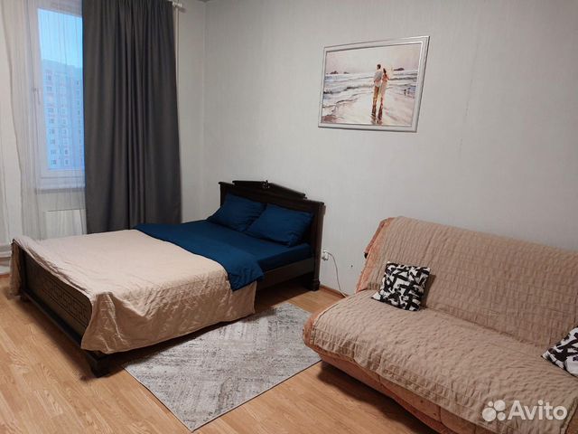 

1-к. квартира, 36 м², 2 кровати