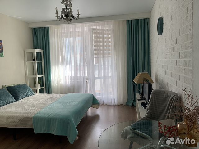 

Квартира-студия, 27 м², 1 кровать