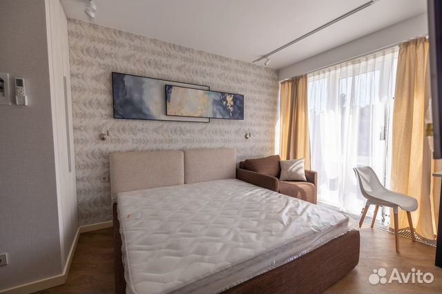 

Квартира-студия, 25 м², 2 кровати