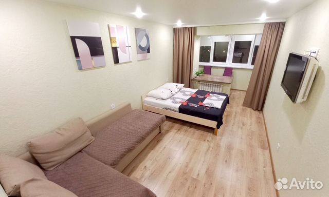 

1-к. квартира, 35 м², 2 кровати