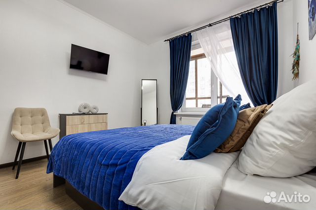 

1-к. квартира, 43 м², 3 кровати