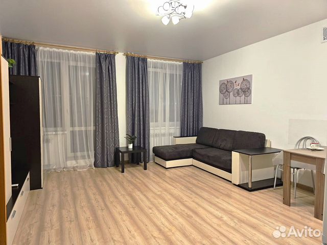 

Квартира-студия, 32 м², 1 кровать